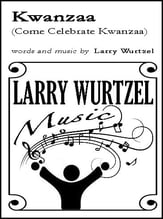 Kwanzaa SATB choral sheet music cover